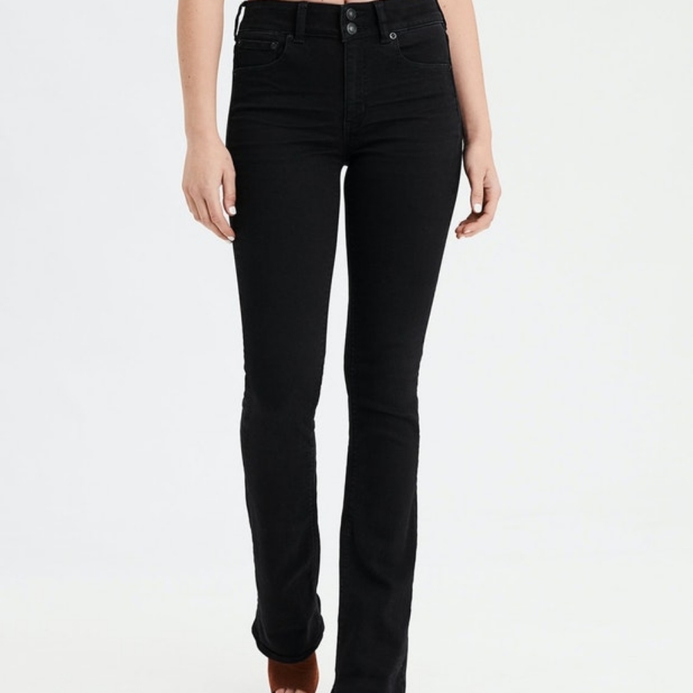 Levi's 505 Straight leg black jeans size 14